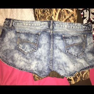Sz 19 Decree Junior Blue Jean Shorts